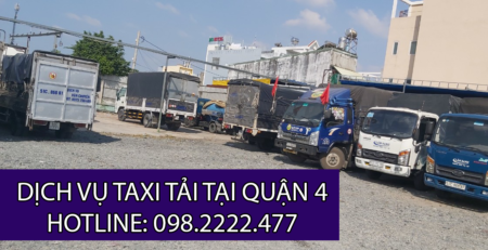 Dịch vụ taxi tải tại Quận 4 Lâm Sang giá rẻ