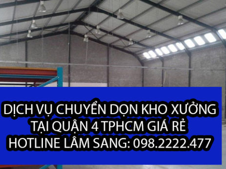 Công ty chuyển dọn kho xưởng tại Quận 5 – Lâm Sang