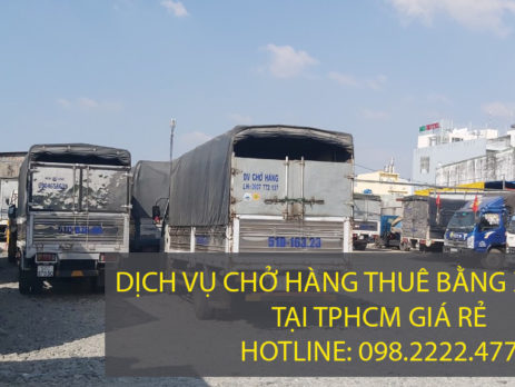 Dịch vụ chở hàng thuê xe tải nhỏ giá rẻ