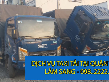 Taxi tải Lâm Sang Quận Thủ Đức giá rẻ và uy tín