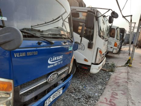 Thuê xe tải chở hàng quần áo tại tphcm giá rẻ - Vận tải Lâm Sang