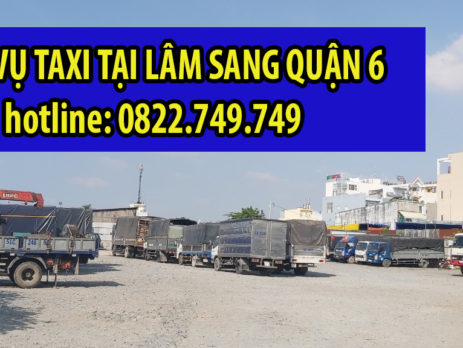 Vì sao bạn nên thuê taxi tải Lâm Sang tại Quận 6 ?