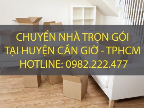 Chuyển nhà trọn gói tại huyện Cần giờ