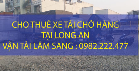 Dịch vụ xe tải chở hàng tại thị xã Dĩ An – Công ty vận tải Lâm Sang