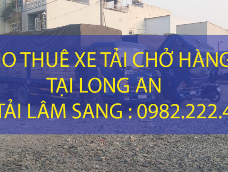 Dịch vụ xe tải chở hàng tại thị xã Dĩ An – Công ty vận tải Lâm Sang