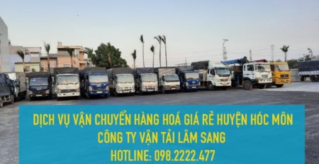 Dịch vụ vận chuyển hàng hoá giá rẻ tại Huyện Hoá Môn