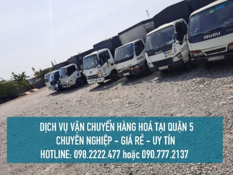 Dịch vụ vận chuyển hàng hoá Quận 5 GIÁ RẺ - Lâm Sang