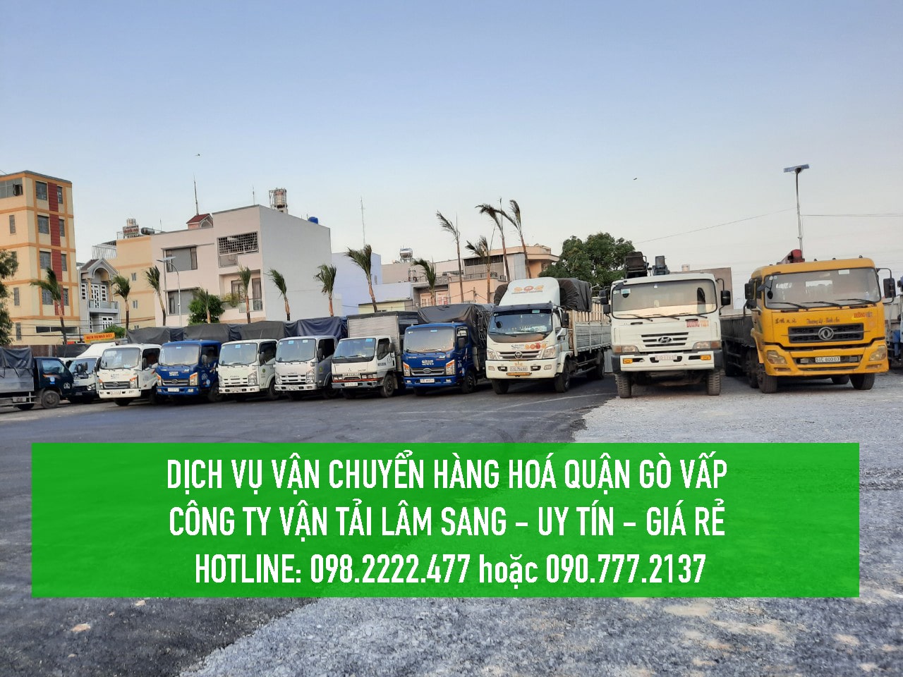 Dịch vụ vận chuyển hàng hoá Quận 9 – Vận tải Lâm Sang
