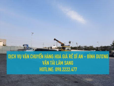 Dịch vụ vận chuyển hàng hoá tại Dĩ An uy tín – giá rẻ