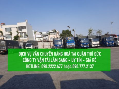 Dịch vụ vận chuyển hàng hoá tại Quận Thủ Đức giá rẻ