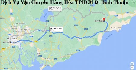 Dịch Vụ Vận Chuyển Hàng Hóa TPHCM Đi Bình Thuận