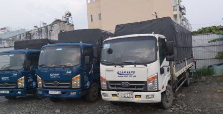 Cho thuê xe tải chở hàng 6m vào thành phố ban ngày