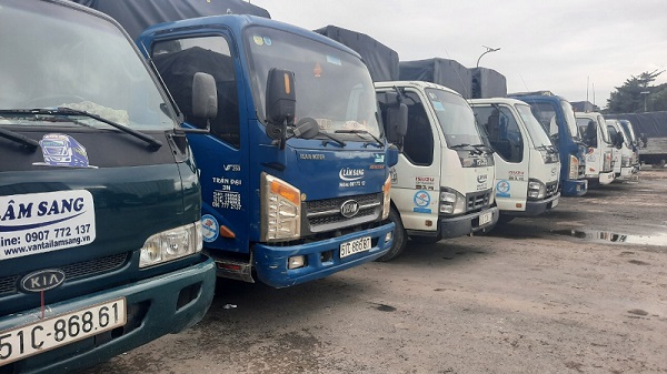 Chuyên cho thuê xe tải chở hàng giá rẻ - Vận Tải Lâm Sang