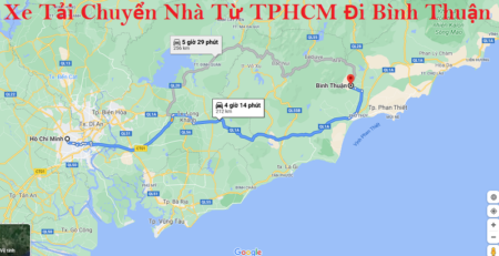 Dịch Vụ Xe Tải Chuyển Nhà Từ TPHCM Đi Bình Thuận