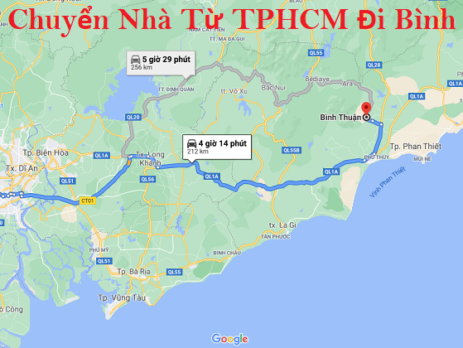 Dịch Vụ Xe Tải Chuyển Nhà Từ TPHCM Đi Bình Thuận