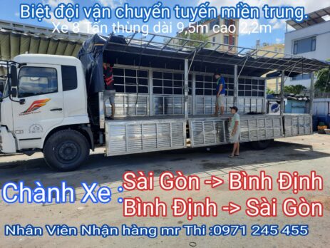 Chành Xe Sài Gòn - Bình Định Và Ngược Lại