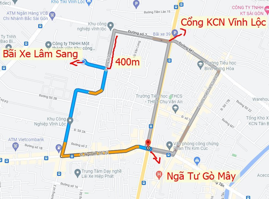 Chành Xe Sài Gòn Nhơn Trạch