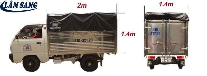 Xe Tải Chở Hàng 500kg giá rẻ tại TPHCM 