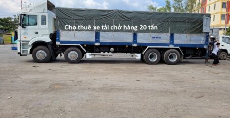 Cho thuê xe tải 20 tấn chở hàng nguyên chuyến