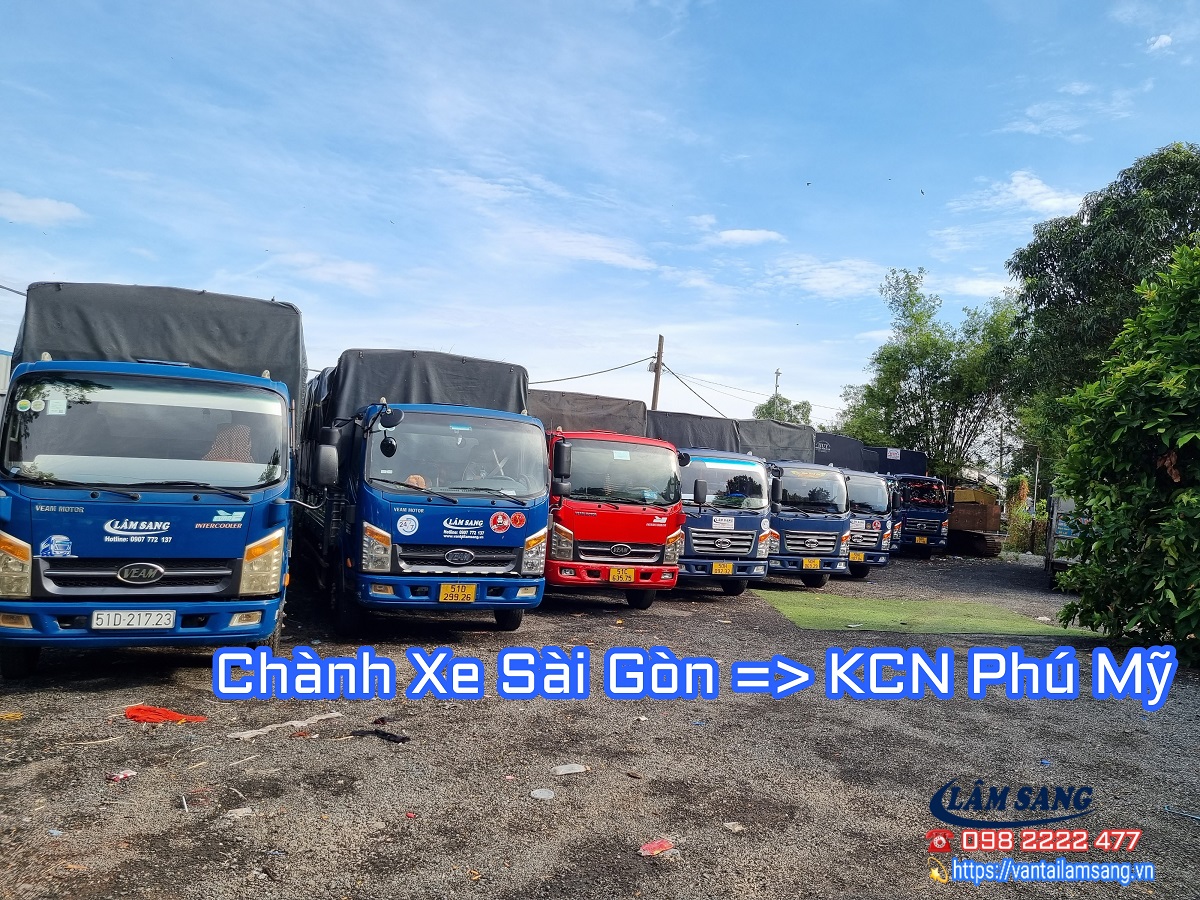Chành Xe Sài Gòn KCN Phú Mỹ