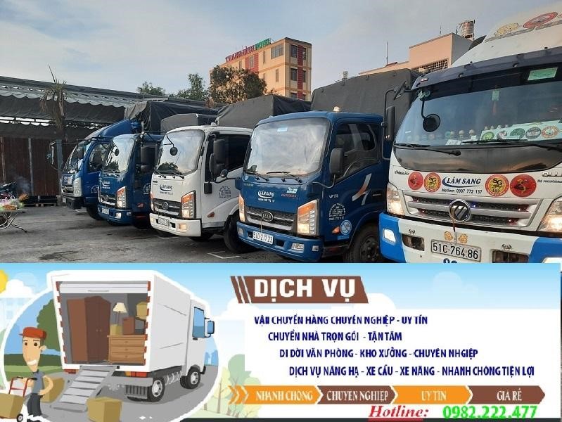 THUÊ DỊCH VỤ VẬN CHUYỂN ĐỒ ĐẠC TẠI LÂM SANG