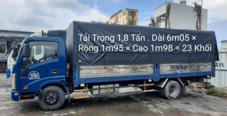 Lâm Sang có đội ngũ xe đa dạng tải trọng.